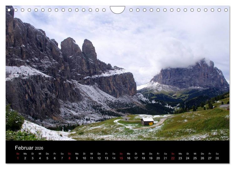 Produktbild: S&uuml;dtirol 2026 (Wandkalender 2026 DIN A4 quer), CALVENDO Monatskalender
