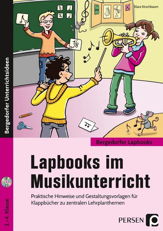 Produktbild: Lapbooks im Musikunterricht - 2.-4. Klasse