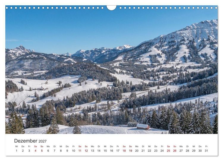 Produktbild: Naturwunder Berge (Wandkalender 2027 DIN A3 quer), CALVENDO Monatskalender