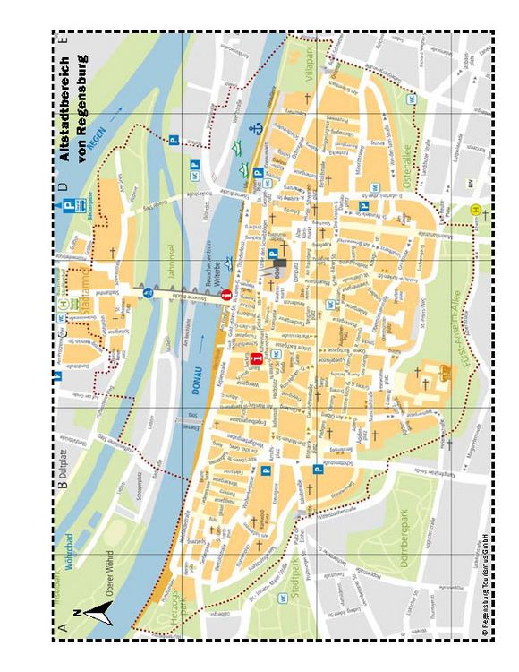 Produktbild: In einer Stadt vor unserer Zeit - 10 Spazierg&auml;nge durch die Geschichte von Regensburg