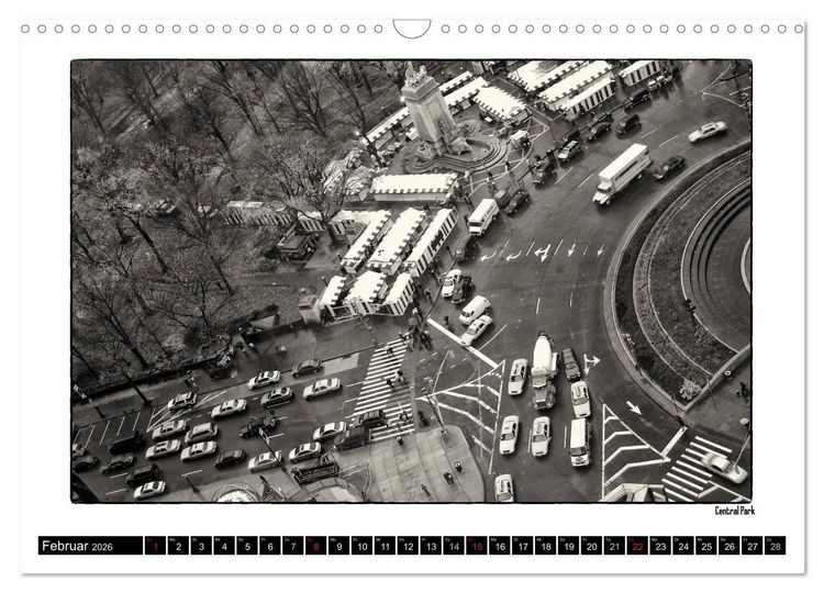 Produktbild: Manhattan Memories - Erinnerungen an New York (Wandkalender 2026 DIN A3 quer), CALVENDO Monatskalender