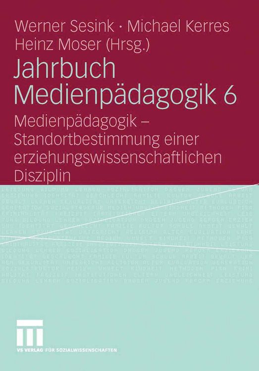 Produktbild: Jahrbuch Medienp&auml;dagogik 6