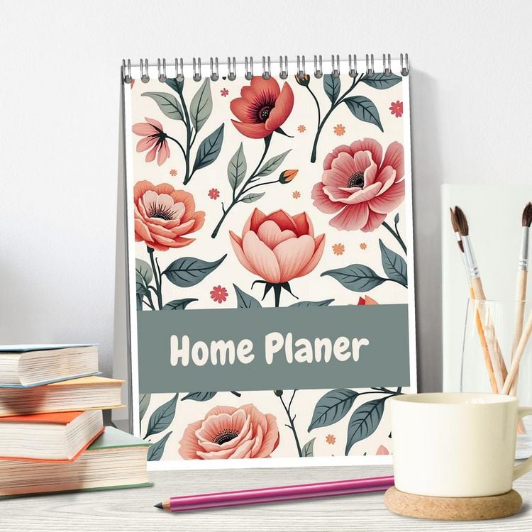 Produktbild: Home Planer (Desk Calendar 2026 DIN A5 portrait), CALVENDO 12 Month DeskCalendar