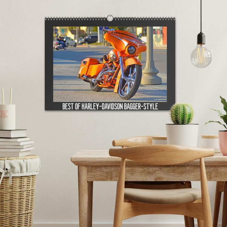 Produktbild: BEST OF HARLEY-DAVIDSON BAGGER-STYLE (Wandkalender 2025 DIN A3 quer), CALVENDO Monatskalender