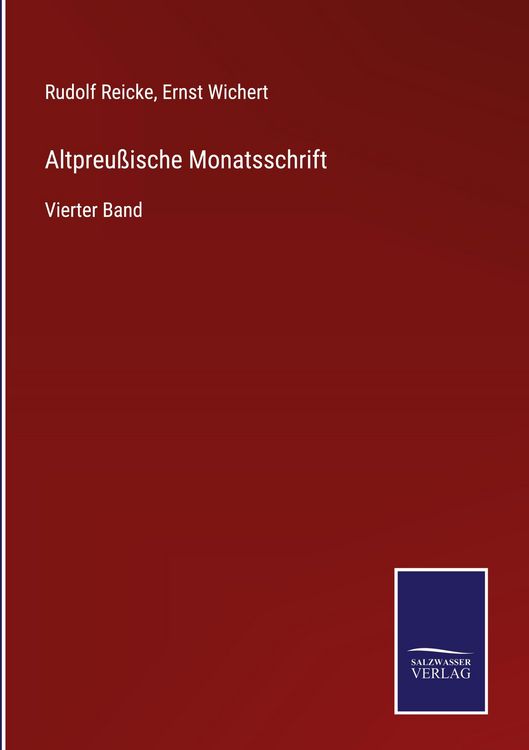 Produktbild: Altpreu&szlig;ische Monatsschrift