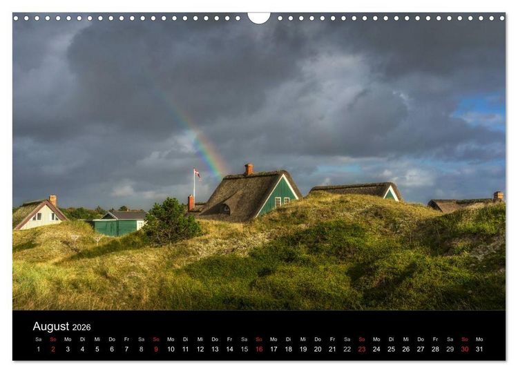 Produktbild: Fan&oslash; - Meine Insel (Wandkalender 2026 DIN A3 quer), CALVENDO Monatskalender