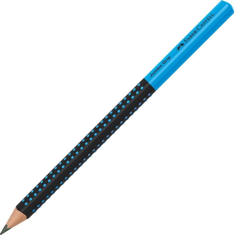Produktbild: Faber-Castell Bleistift Jumbo Grip Two schw/blau