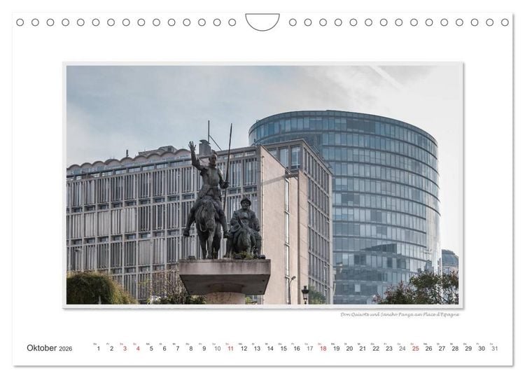 Produktbild: Emotionale Momente: Br&uuml;ssel - Hauptstadt Europas (Wandkalender 2026 DIN A4 quer), CALVENDO Monatskalender