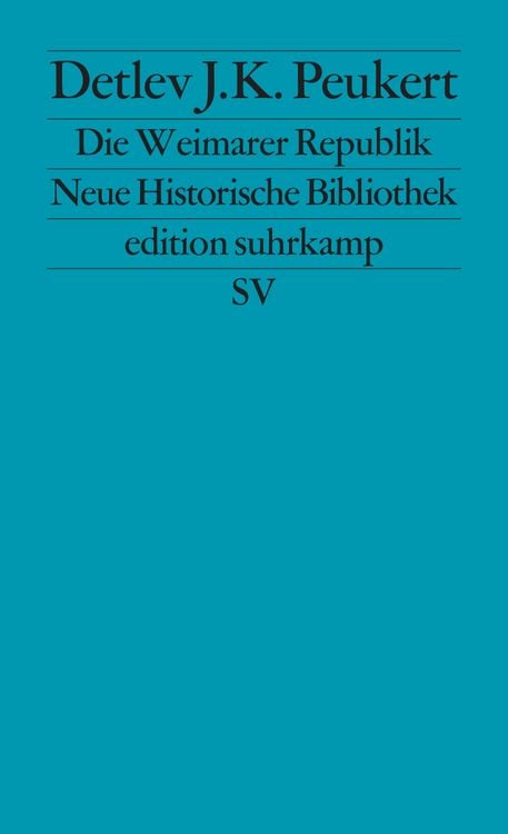 Produktbild: Die Weimarer Republik