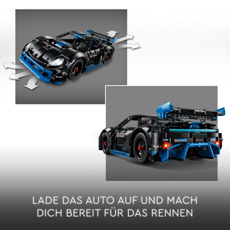 LEGO Technic Porsche GT4 e-Performance Rennwagen, Spielzeugauto