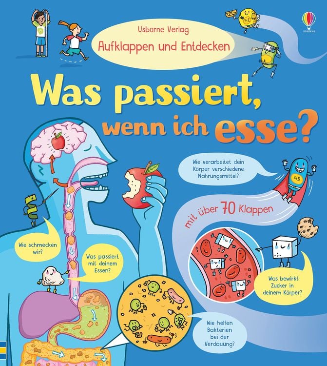 Bild vom Artikel Aufklappen und Entdecken: Was passiert, wenn ich esse? vom Autor Emily Bone