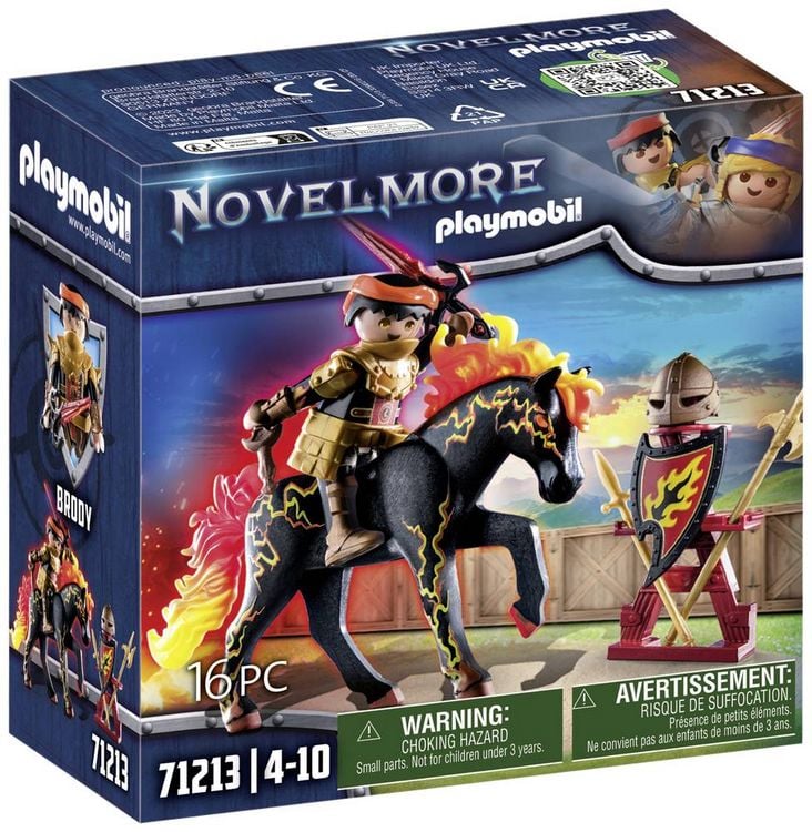 Produktbild: PLAYMOBIL 71213 - Novelmore - Burnham Raiders - Feuerritter