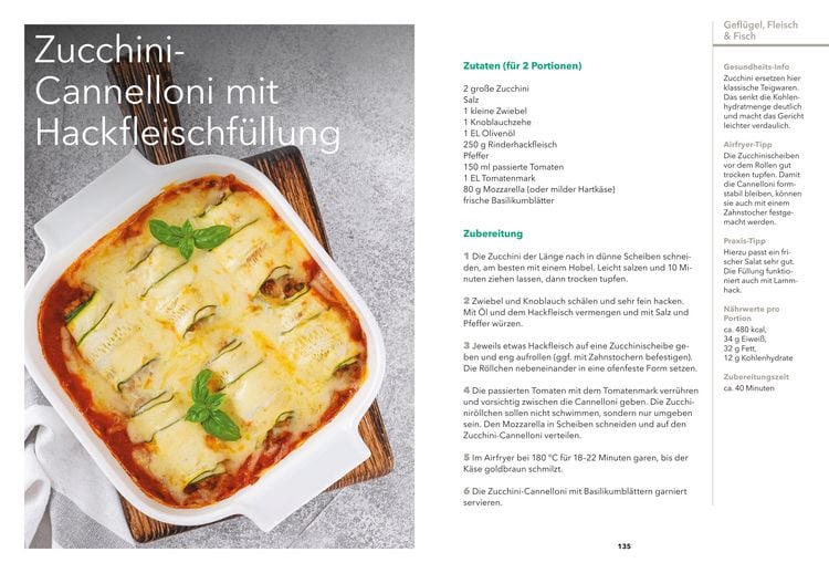 Produktbild: Airfryer Balance &ndash; Genussvoll essen trotz Diabetes