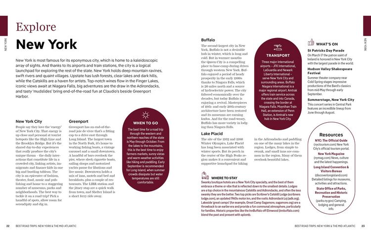 Produktbild: Lonely Planet Best Road Trips New York & the Mid-Atlantic