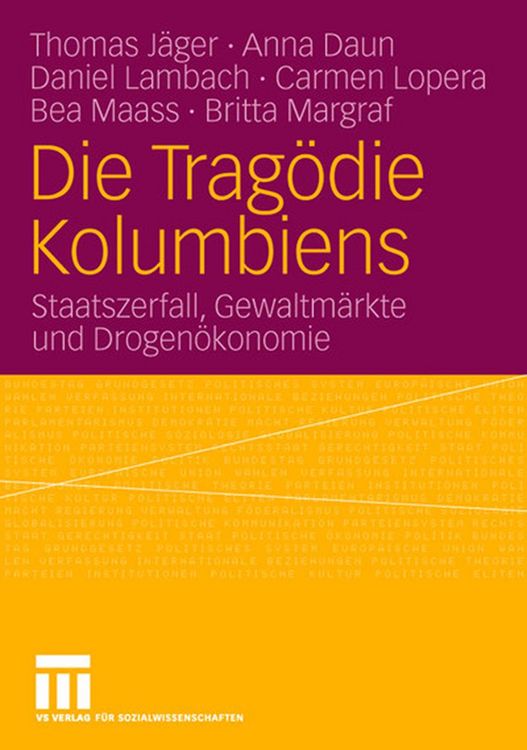 Produktbild: Die Trag&ouml;die Kolumbiens