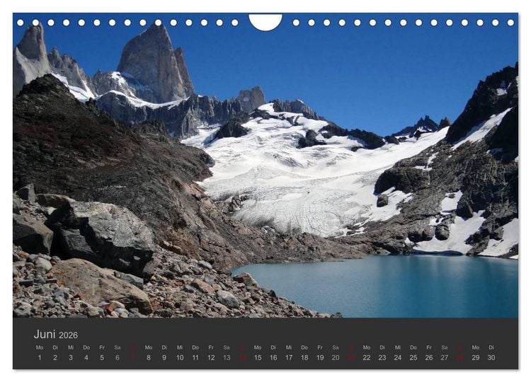 Produktbild: Von Iguaz&uacute; bis Ushuaia - vom Regenwald bis Feuerland (Wandkalender 2026 DIN A4 quer), CALVENDO Monatskalender