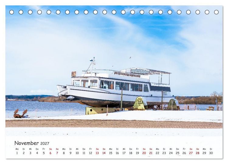 Produktbild: Naturparadies Altm&uuml;hlsee (Tischkalender 2027 DIN A5 quer), CALVENDO Monatskalender