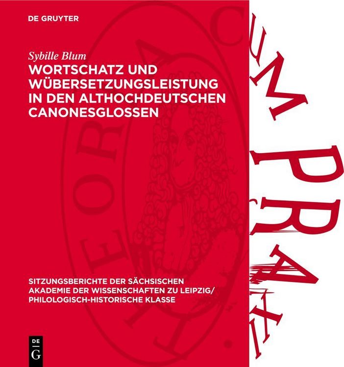 Produktbild: Wortschatz und &Uuml;bersetzungsleistung in den althochdeutschen Canonesglossen