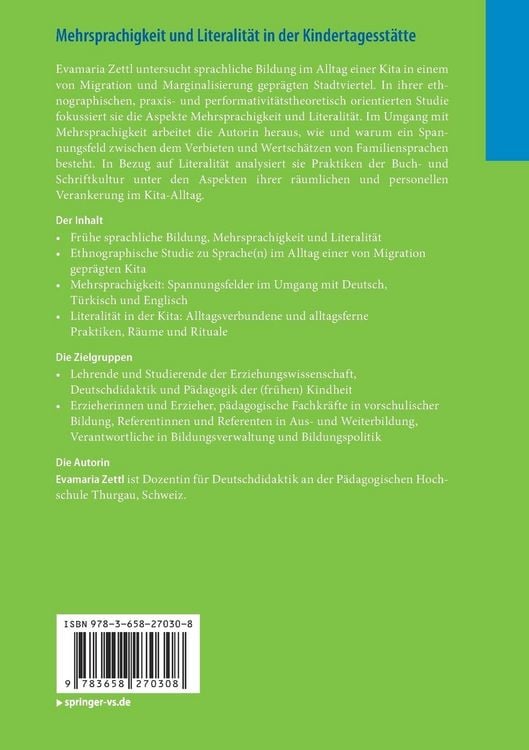 Produktbild: Mehrsprachigkeit und Literalit&auml;t in der Kindertagesst&auml;tte
