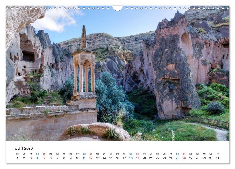Produktbild: Kappadokien - Das M&auml;rchenland der T&uuml;rkei (Wandkalender 2026 DIN A3 quer), CALVENDO Monatskalender