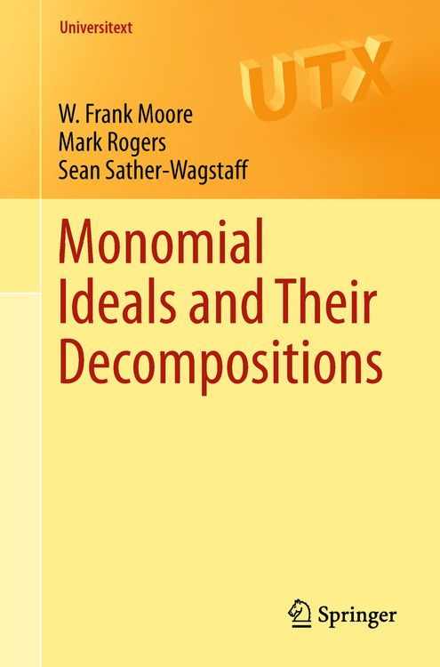 Produktbild: Monomial Ideals and Their Decompositions