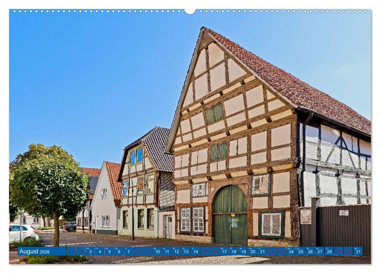 Produktbild: Romantisches RINTELN (Wandkalender 2026 DIN A2 quer), CALVENDO Monatskalender