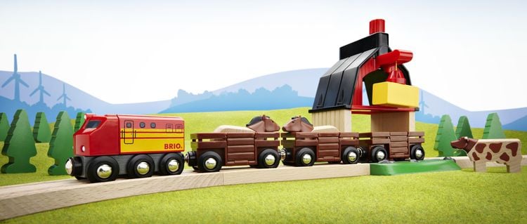Brio Bahn Bauernhof Set
