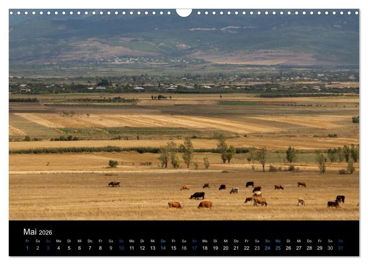 Produktbild: Georgien (Wandkalender 2026 DIN A3 quer), CALVENDO Monatskalender