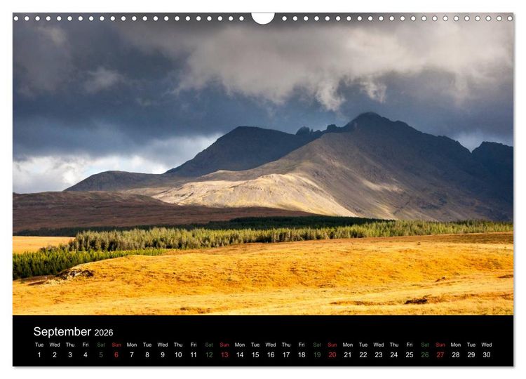 Produktbild: Scenes from the Isle of Skye (Wall Calendar 2026 DIN A3 landscape), CALVENDO 12 Month Wall Calendar