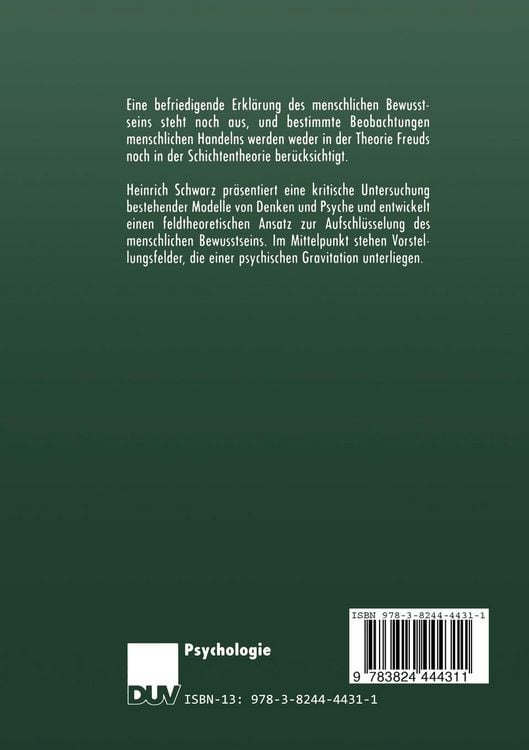 Produktbild: Das psychische raumzeitliche Kontinuum