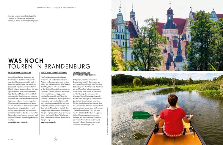 Produktbild: LONELY PLANET Bildband Legend&auml;re Wanderrouten in Deutschland