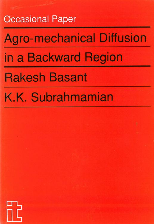 Produktbild: Agro-mechanical Diffusion in a Backward Region