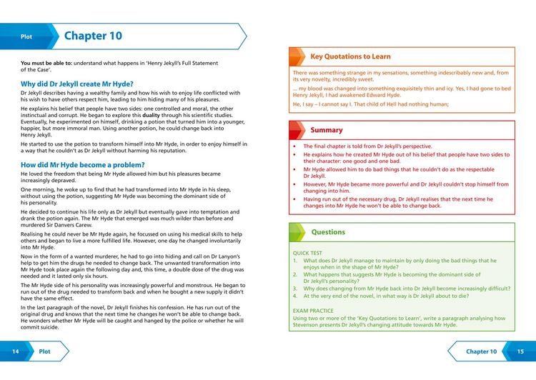 Produktbild: Dr Jekyll and Mr Hyde: Edexcel GCSE 9-1 English Literature Text Guide