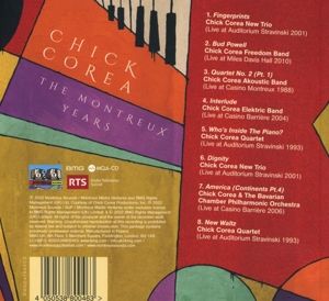 Produktbild: Chick Corea:The Montreux Years