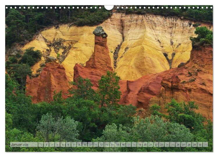 Produktbild: Provence von Christian Heeb (Wandkalender 2026 DIN A3 quer), CALVENDO Monatskalender