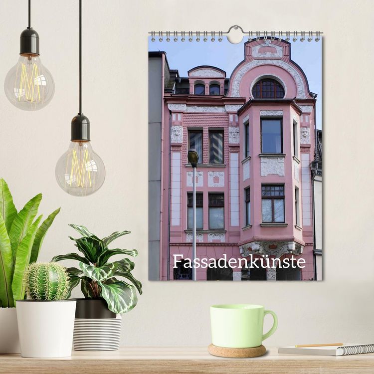 Produktbild: Fassadenk&uuml;nste (Wandkalender 2026 DIN A4 hoch), CALVENDO Monatskalender