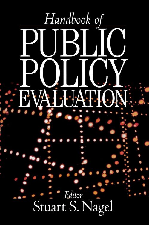 Produktbild: Handbook of Public Policy Evaluation