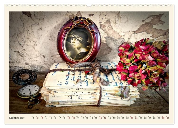 Produktbild: Handschriftlich (hochwertiger Premium Wandkalender 2027 DIN A2 quer), Kunstdruck in Hochglanz