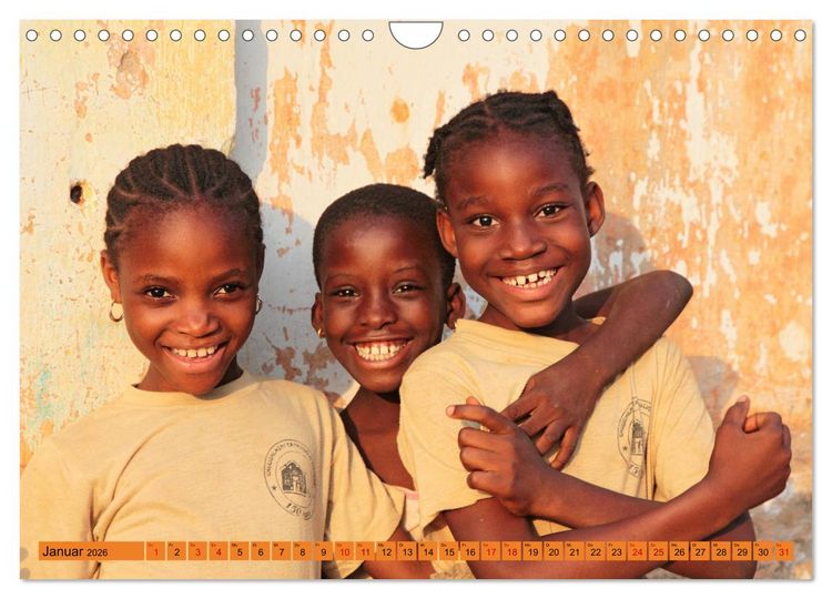 Produktbild: Benin M&auml;rkte Farben Voodoo (Wandkalender 2026 DIN A4 quer), CALVENDO Monatskalender