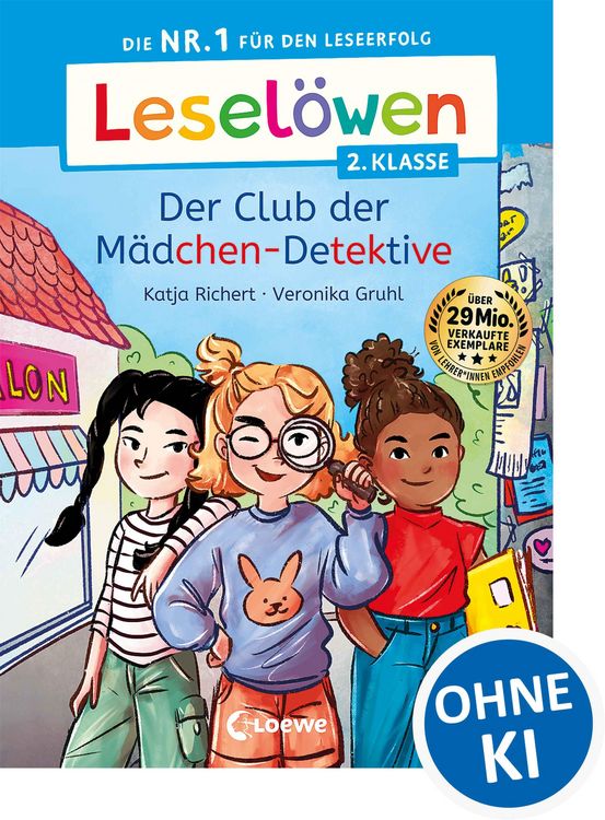 Produktbild: Lesel&ouml;wen 2. Klasse - Der Club der M&auml;dchen-Detektive