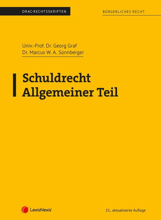Produktbild: Schuldrecht Allgemeiner Teil (Skriptum)