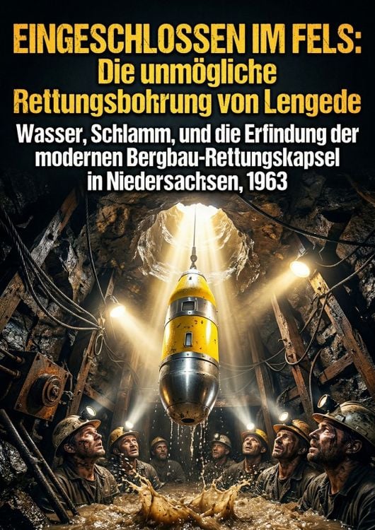 Produktbild: Eingeschlossen im Fels: Die unm&ouml;gliche Rettungsbohrung von Lengede