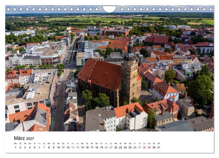 Produktbild: Ein Blick auf Brandenburg an der Havel (Wandkalender 2027 DIN A4 quer), CALVENDO Monatskalender