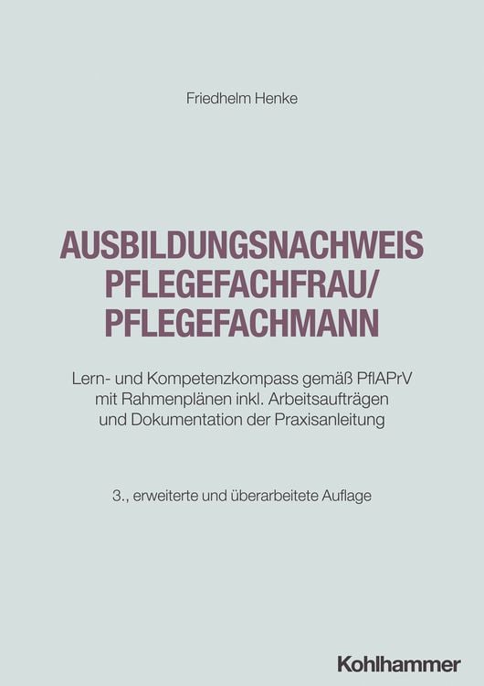 Produktbild: Ausbildungsnachweis Pflegefachfrau/Pflegefachmann