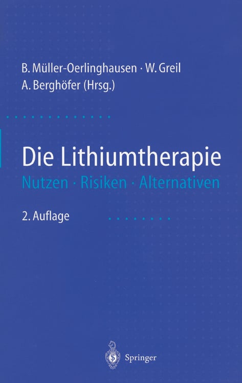 Produktbild: Die Lithiumtherapie