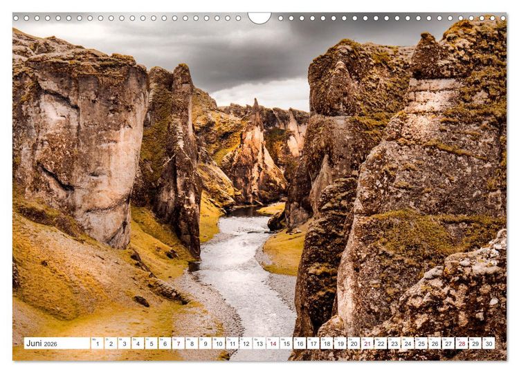 Produktbild: Magie des Nordens, Island und Norwegen (Wandkalender 2026 DIN A3 quer), CALVENDO Monatskalender