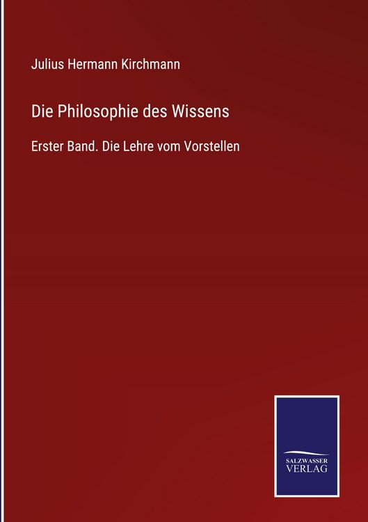 Produktbild: Die Philosophie des Wissens