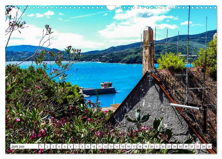 Produktbild: Impressionen aus Portoferrario - Elba (Wandkalender 2026 DIN A3 quer), CALVENDO Monatskalender