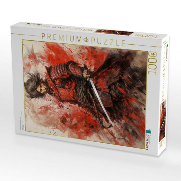 Produktbild: CALVENDO Puzzle Der siegreiche Samurai | 1000 Teile Lege-Gr&ouml;&szlig;e 64x48cm Foto-Puzzle f&uuml;r gl&uuml;ckliche Stunden