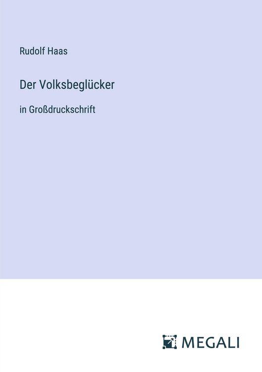 Produktbild: Der Volksbegl&uuml;cker